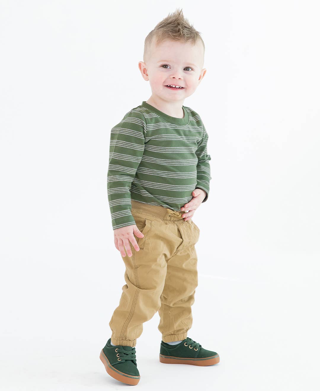 Boys Khaki Jogger