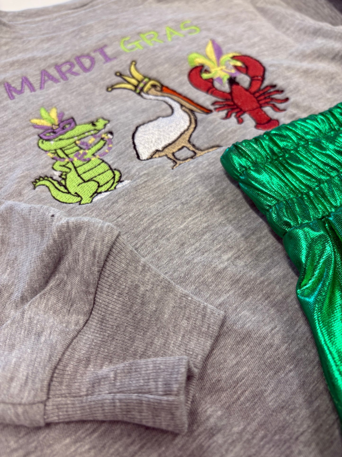 Mardi Gras Everything Tee *made upon order*