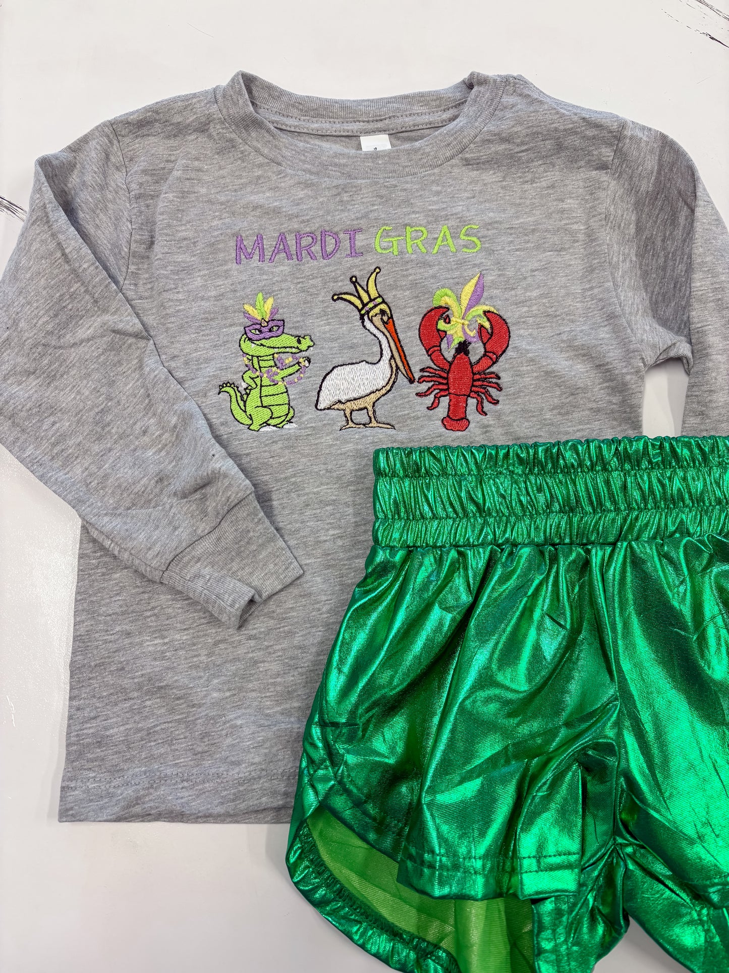 Mardi Gras Everything Tee *made upon order*