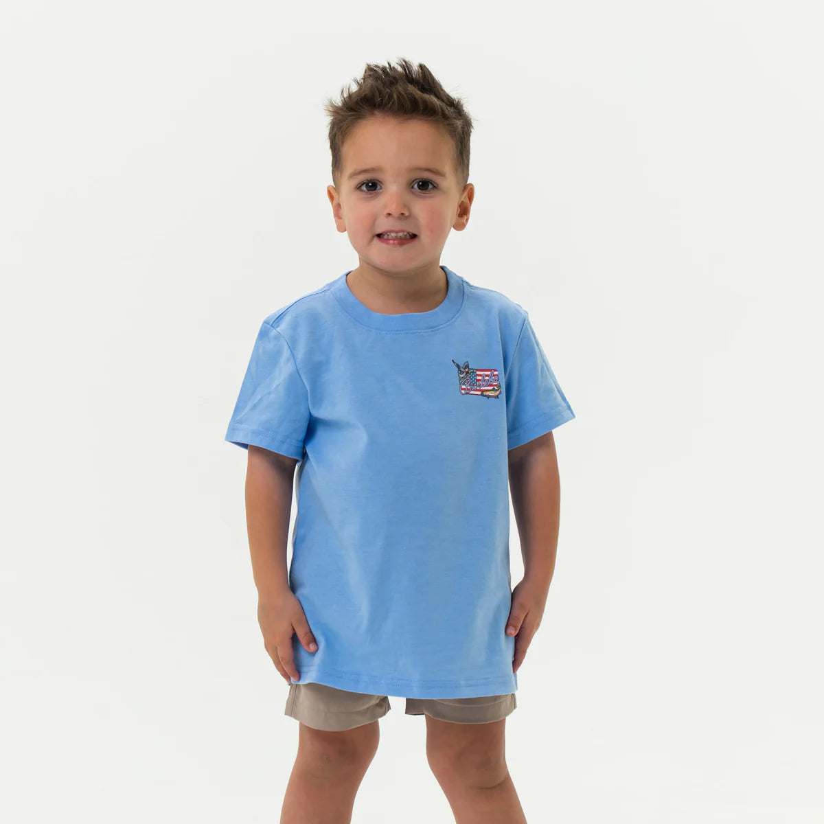 Burlebo Patch Flag Tee