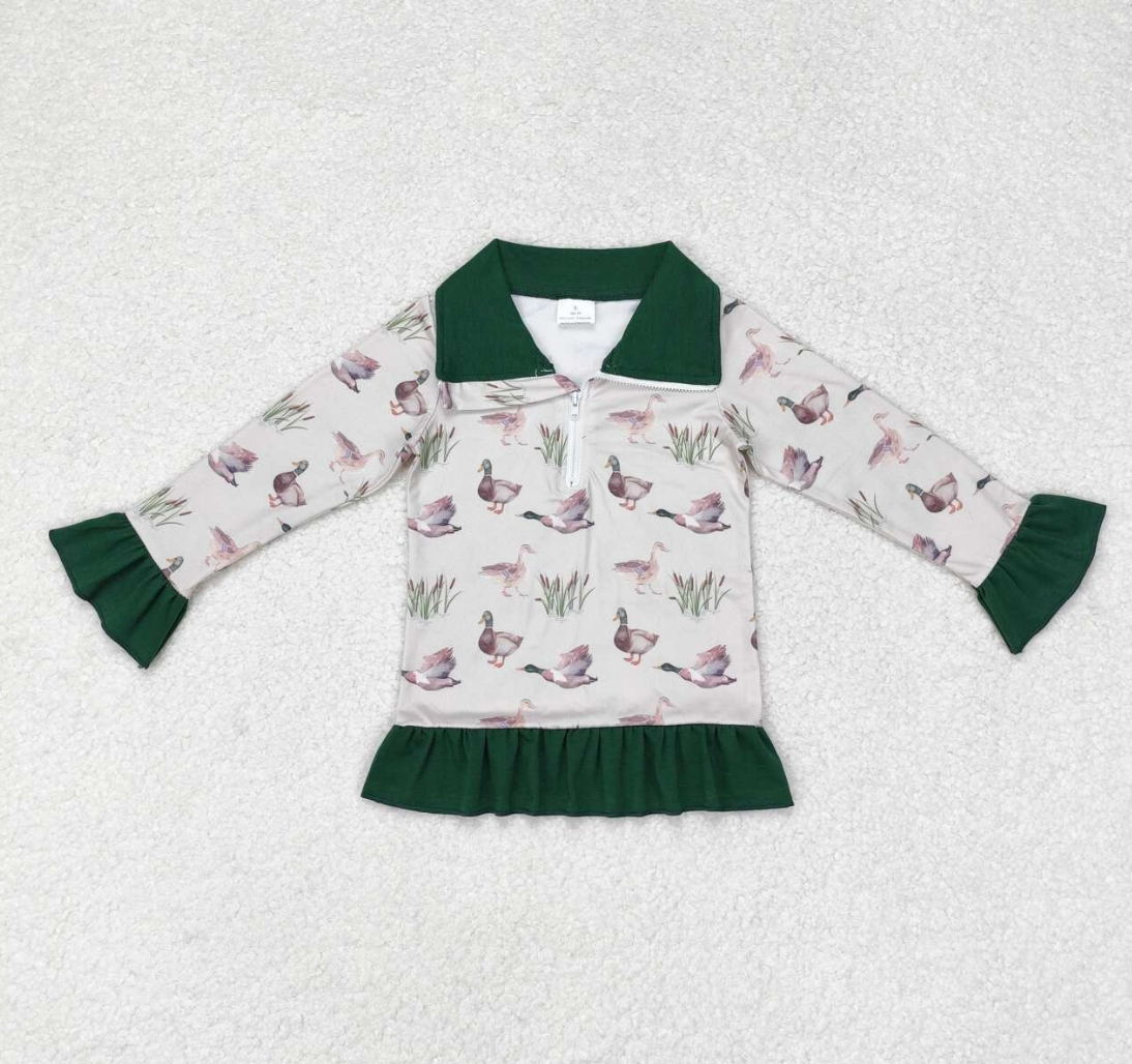 Ruffle Duck Pullover