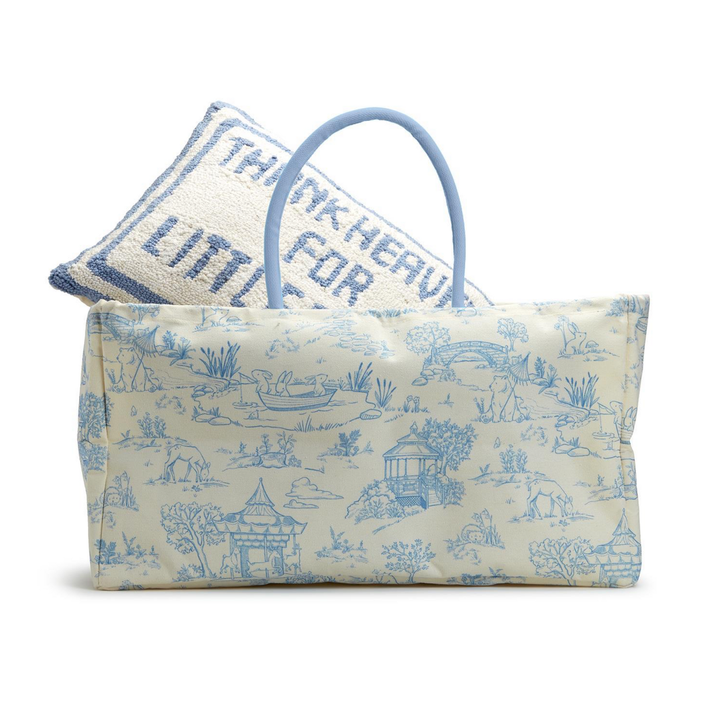Toile Canvas BLUE Hamper