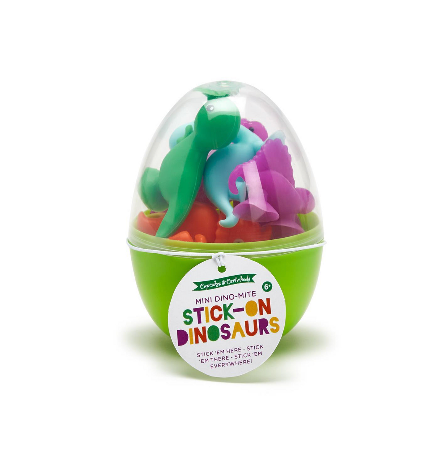 Dino Egg with 10 Stick on Mini Dinos