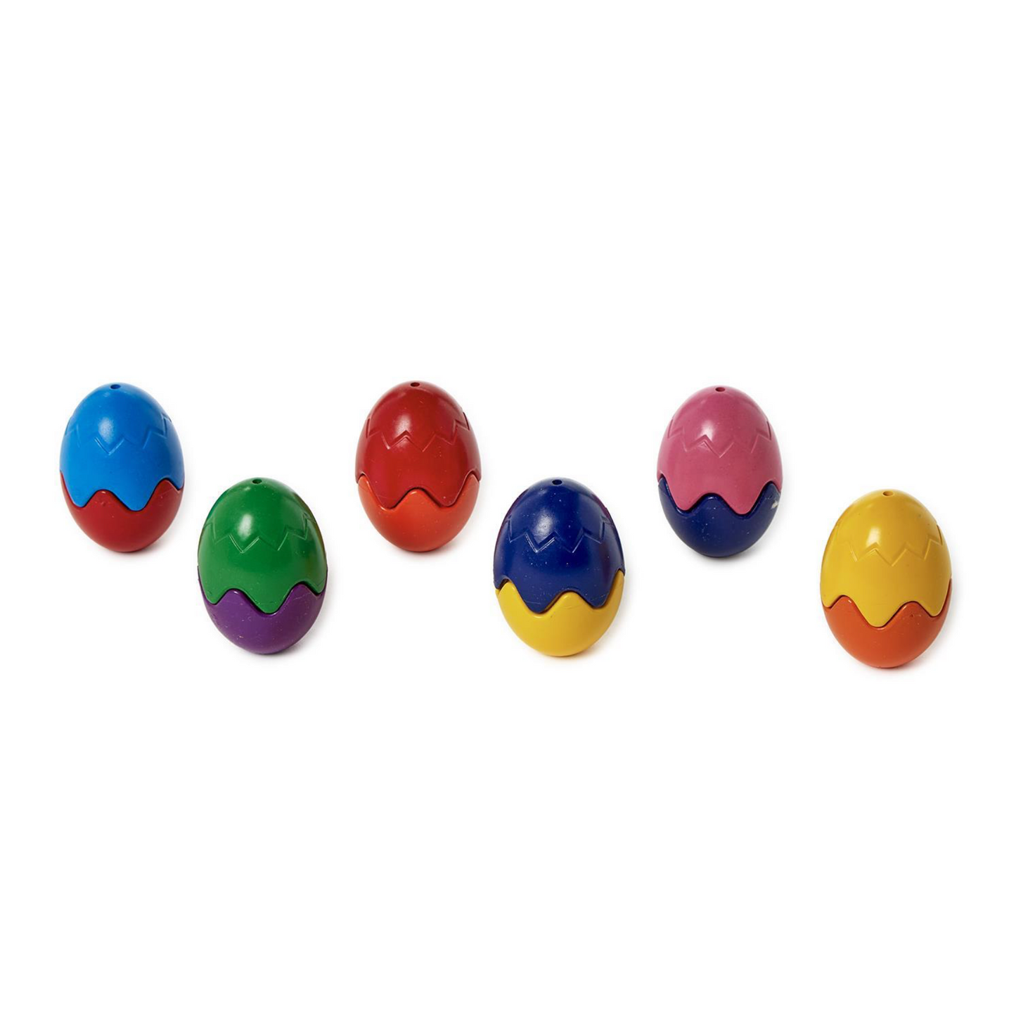 Egg Shapes Crayons in Egg Crate