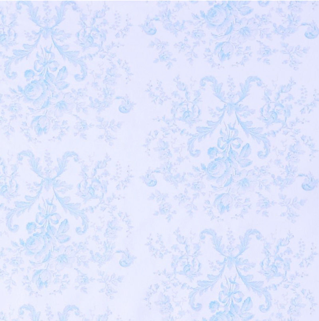 Wedgewood Damask Blanket