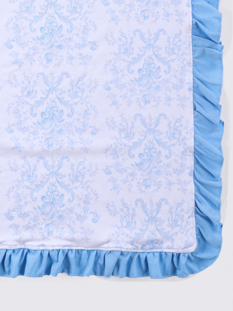 Wedgewood Damask Blanket