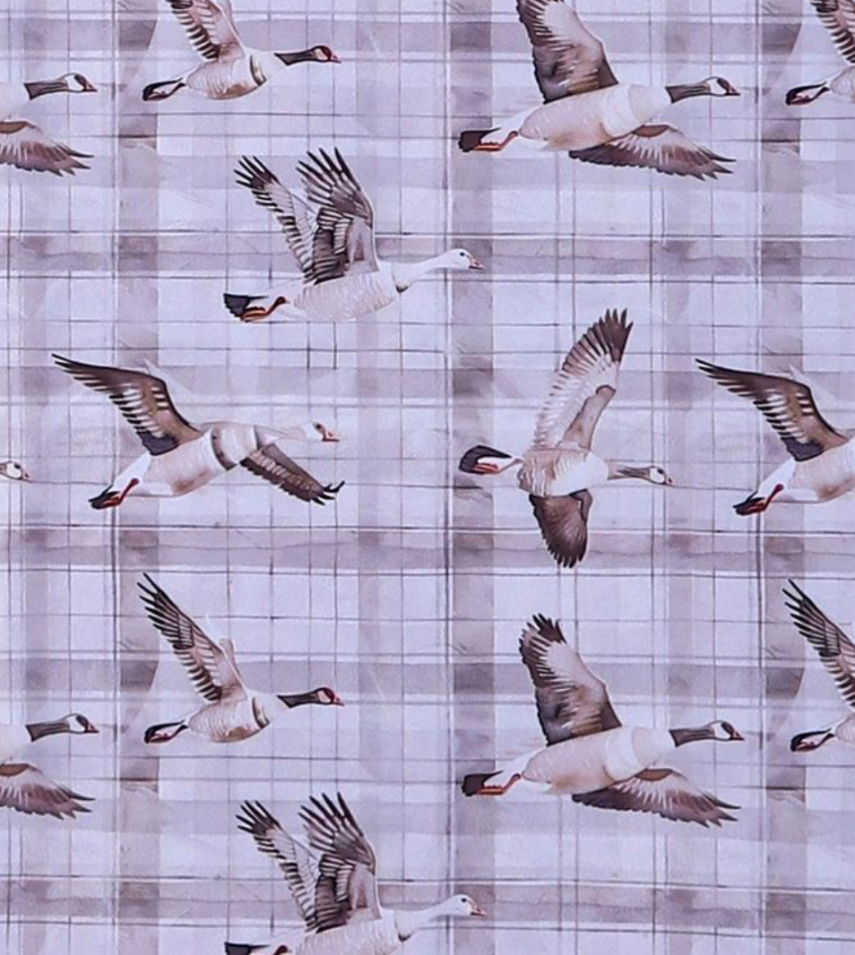 Plaid Mallard Blanket