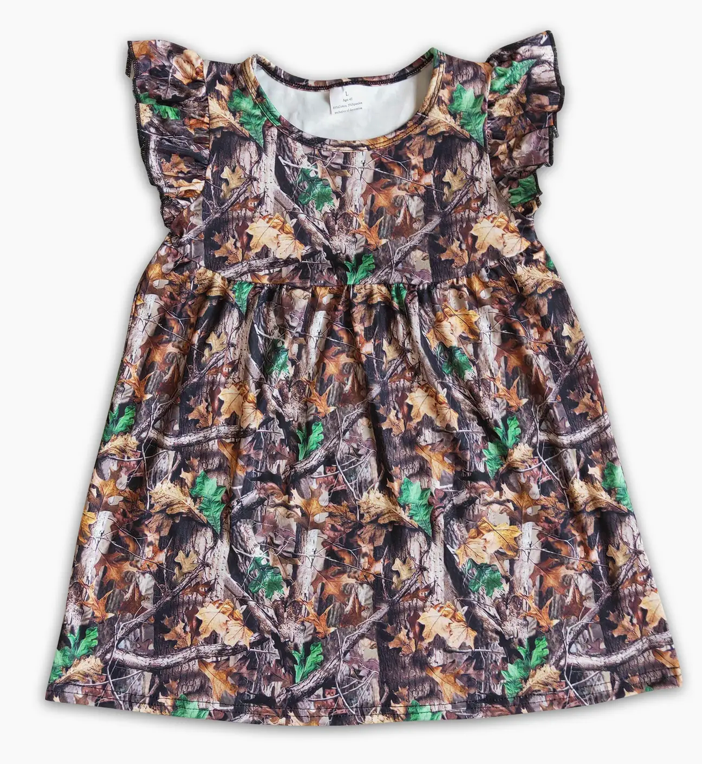 Camo Girls Dress