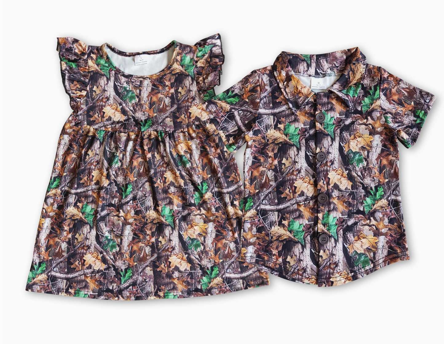 Camo Girls Dress