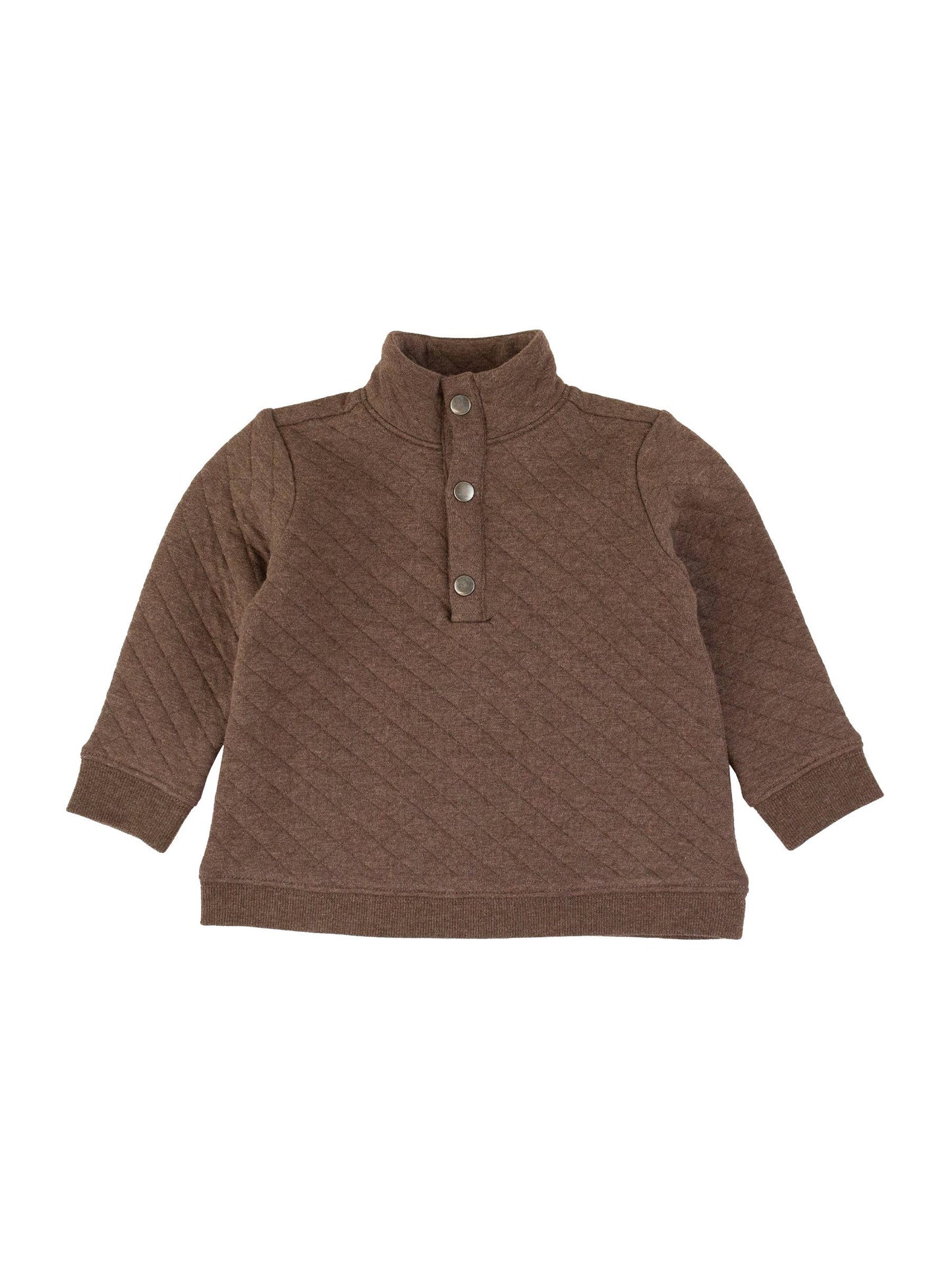Boys Quilted Quarter Snap