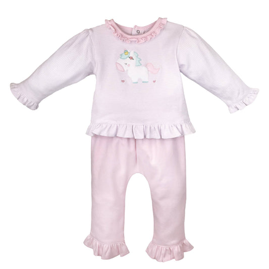 Knit Unicorn Legging Set