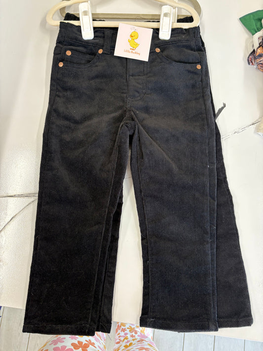 Corduroy Black Pants