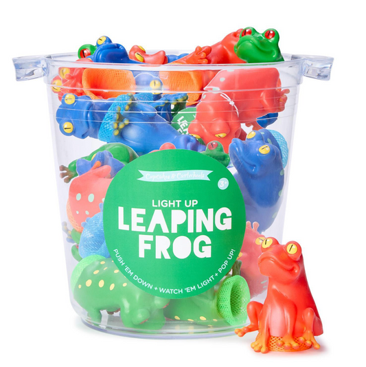 Light up Jumping Frog Pop Up Toy