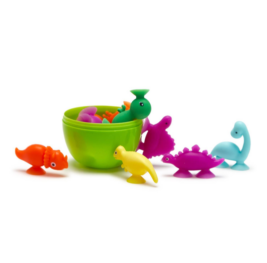 Dino Egg with 10 Stick on Mini Dinos