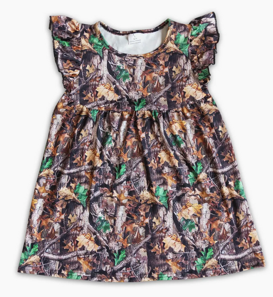 Camo Girls Dress